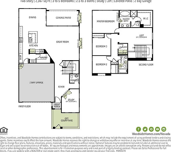 Woodside Homes - Broadway Plan - Lot 85