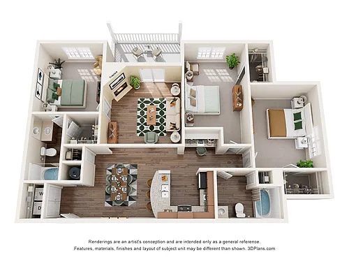 Floor plan C1