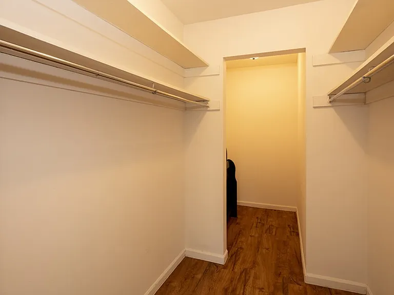 2BR, 1BA - Primary Bedroom Walk-In Closet