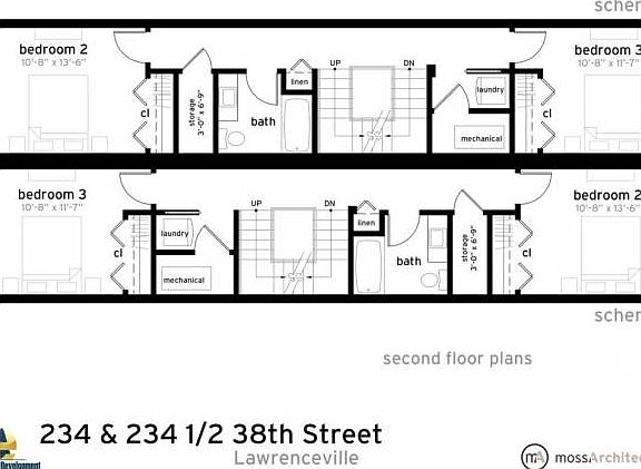 Second floor plans