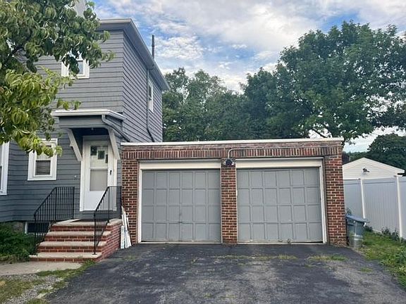 Outside garage