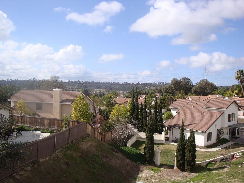 View from top of lot