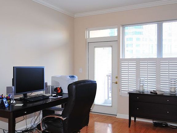 Extra space for home office or separate den.