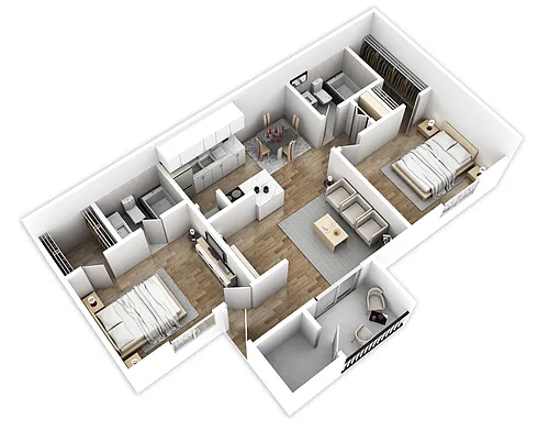 Floor plan B2