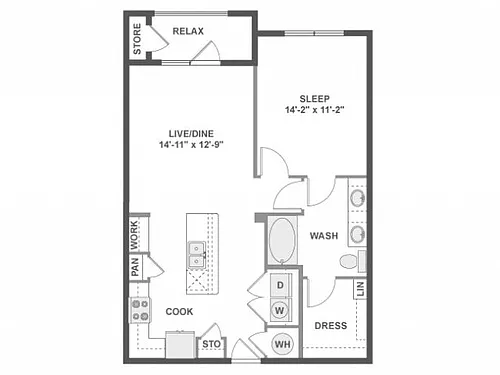 Floor plan A4