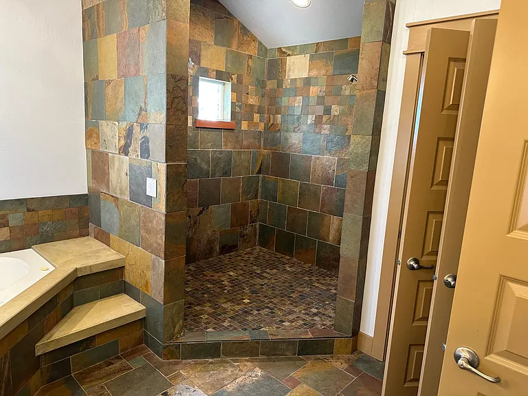 Master bathroom shower