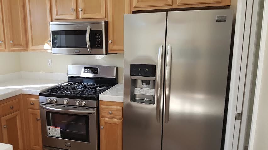 Kitchen with Stainless steel appliances