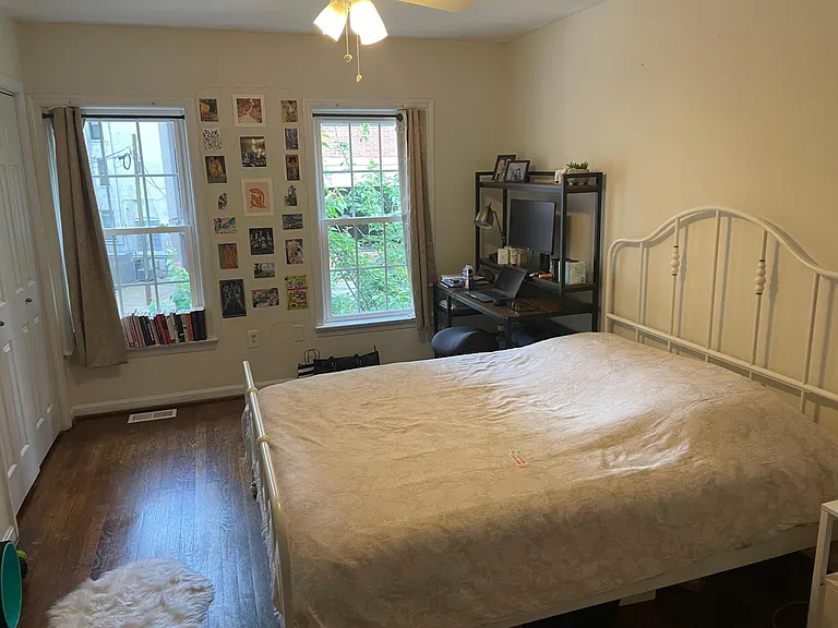 BR with full bath and 2 large closets.