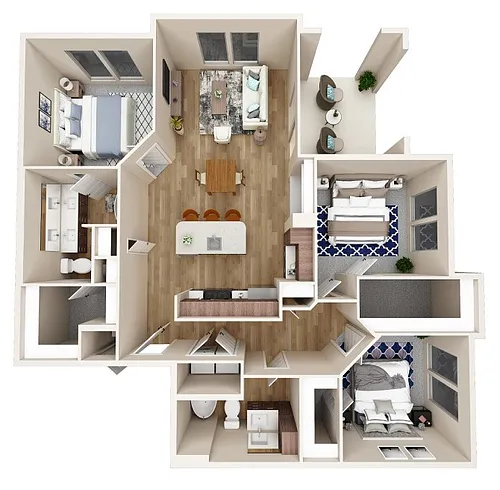 Floor plan C1
