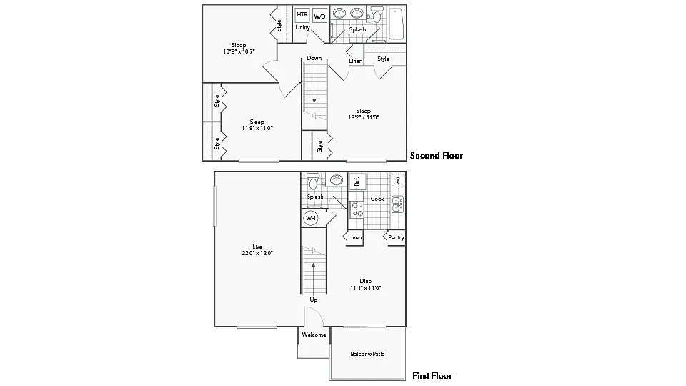 Floor plan Mendota