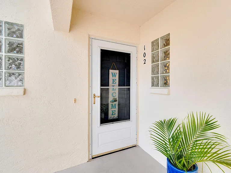 Front entrance