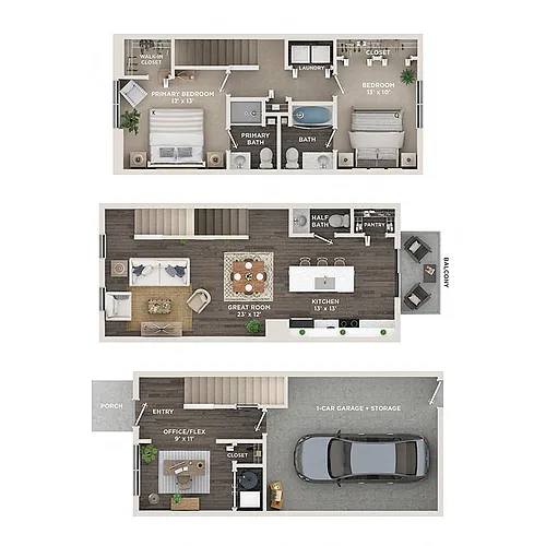 Floor plan CTH1