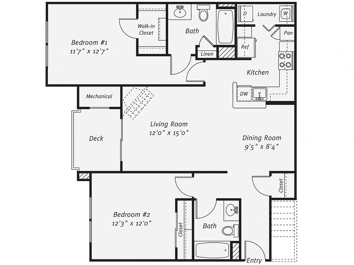 Floor plan Hopewell
