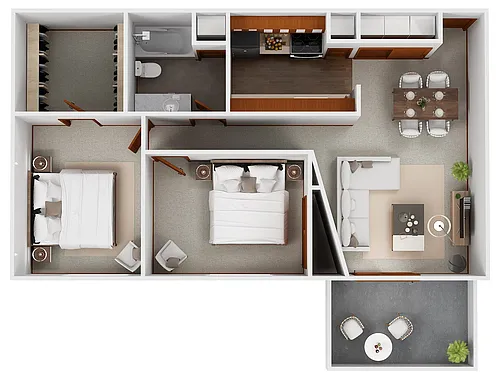 Floor plan B1