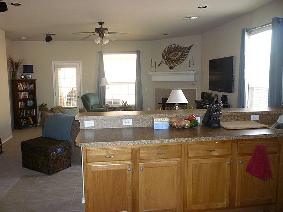 living room/kitchen bar