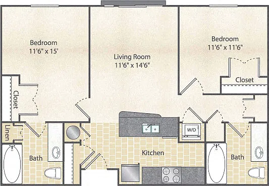 Floor plan Madison