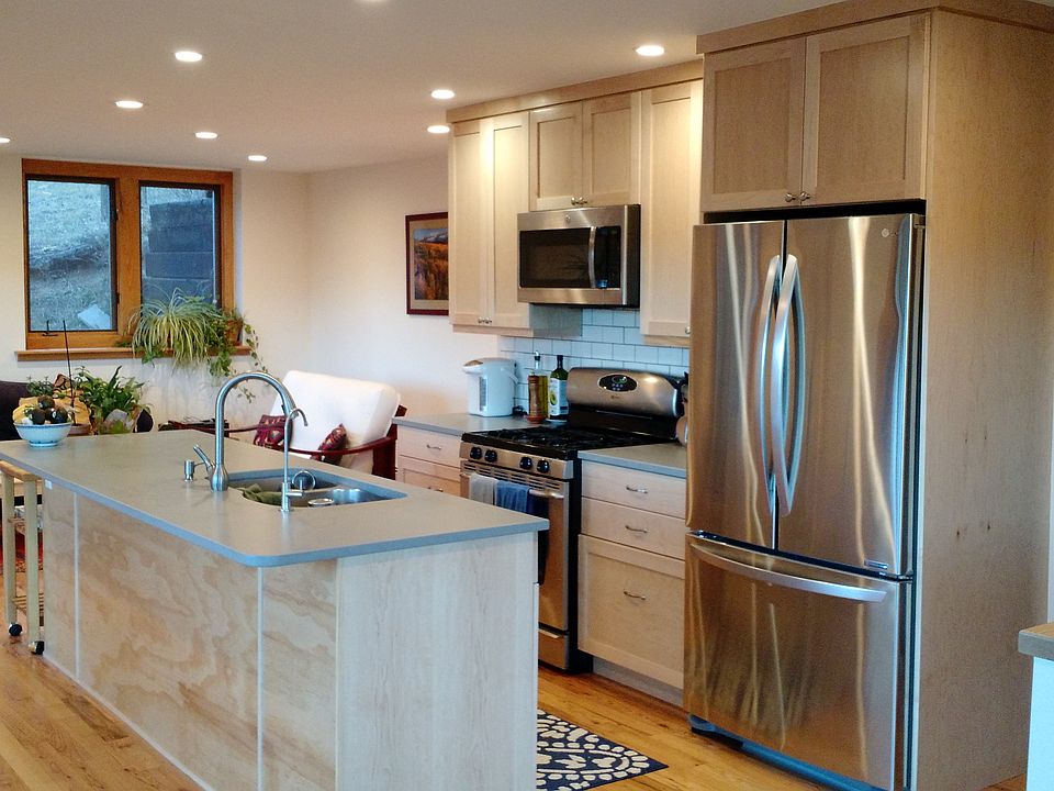 Downstairs open design