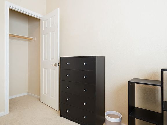 plenty of storage for clothes