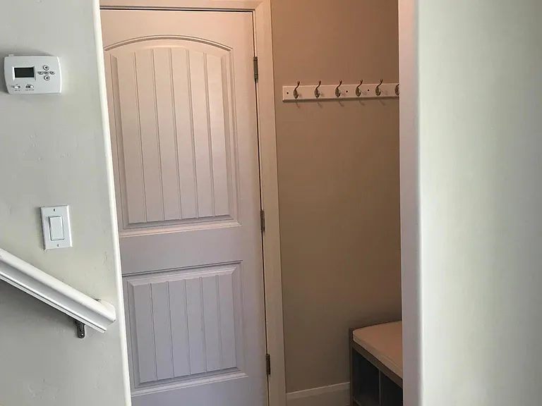 Mudroom Leading to Laundry and Garage