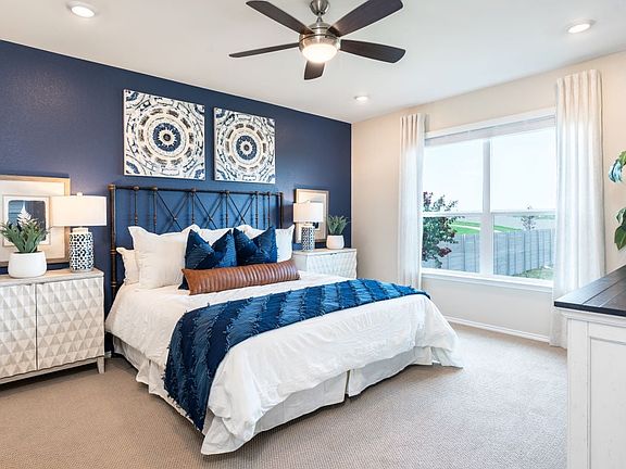 Plan 1675 Primary Bedroom