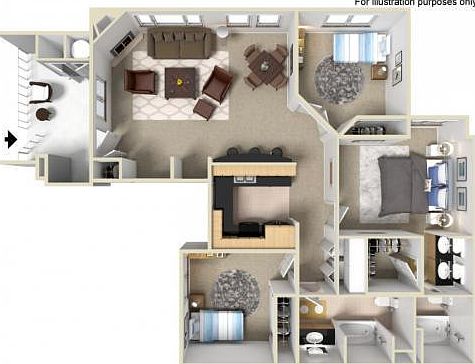 2nd image of 2751 W River Dr #337