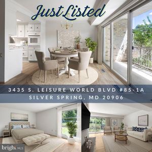 3435 S Leisure World Blvd #85-1A, Silver Spring, MD, 20906
