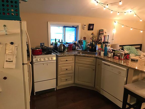 View of kitchen (granite countertops)
