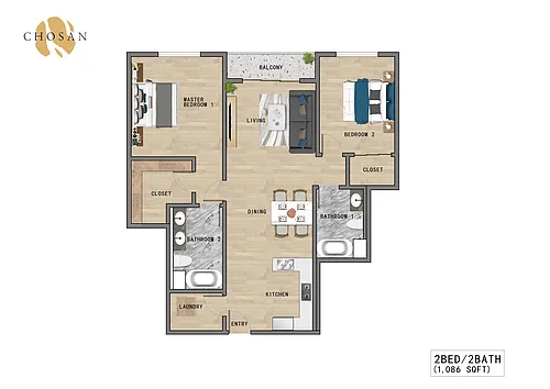 Floor plan B2