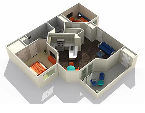 Floor plan Saguaro