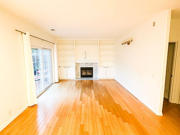 Living Room with Fire Place and Entertainment Center