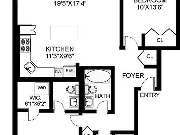 415 Carlton Ave APT A, Brooklyn, NY 11238