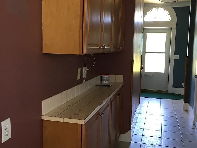 hall to front door