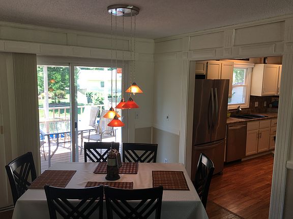 Dining room with walk out 