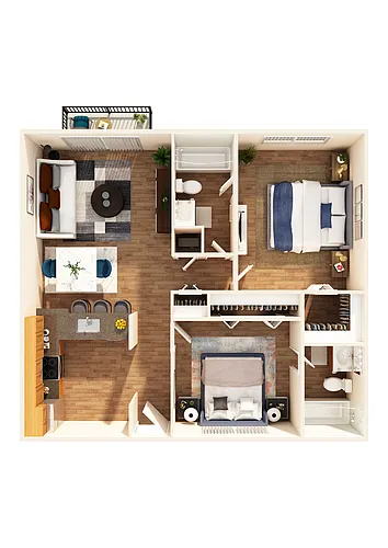 Floor plan The Peacock
