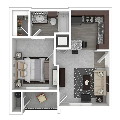 Floor plan A1 Upgrade