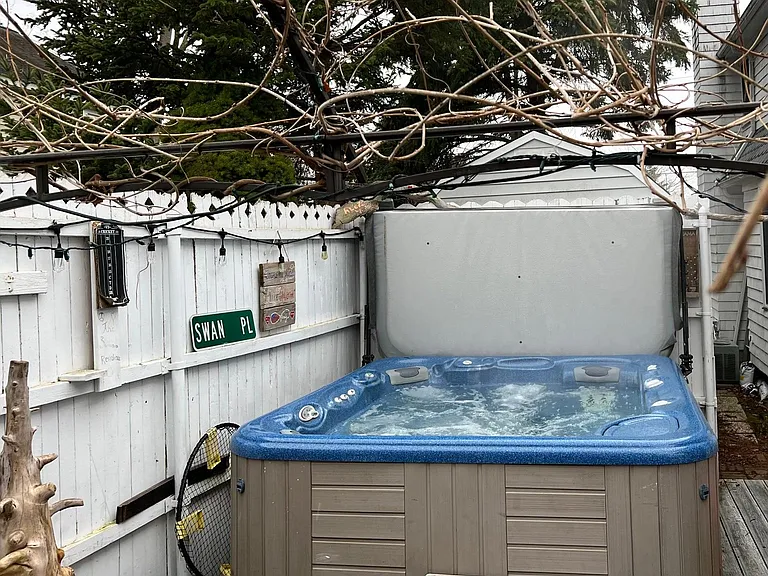 Large Ocean Spray hot tub access in back yard available upon request.