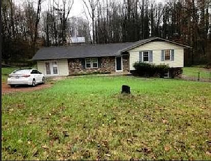 Front view of house
