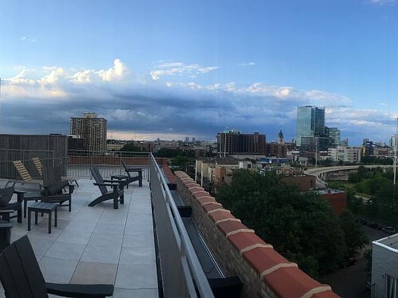Panoramic view of the new deck!