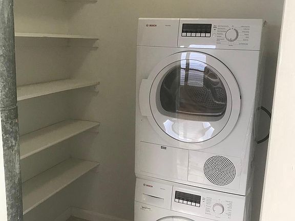 Washer and Dryer in Pantry