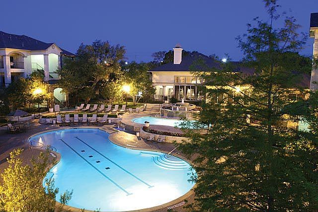 Evening Poolside