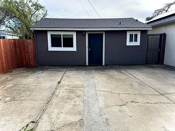 Front of Cottage + two parking spaces