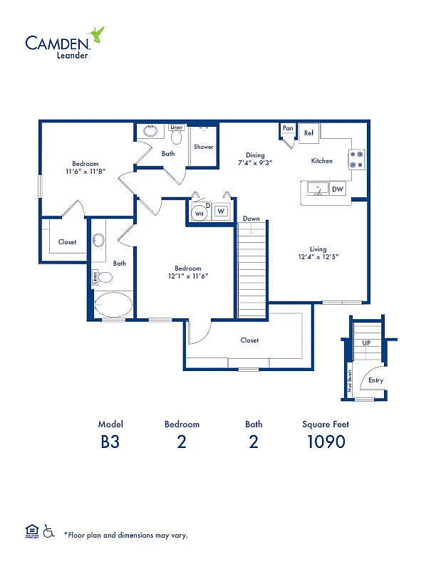 Floor plan B3