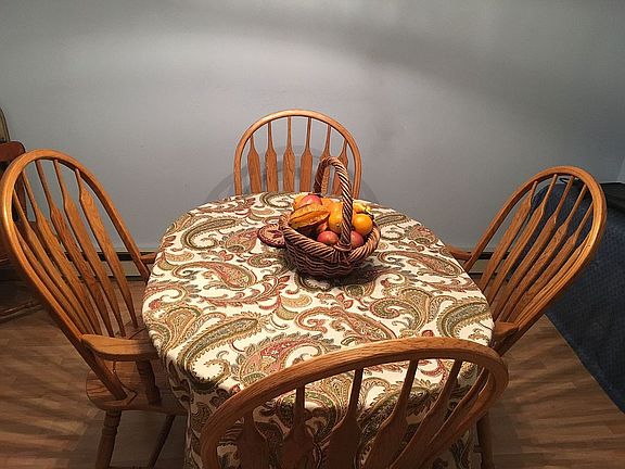 Kitchen with dining area
