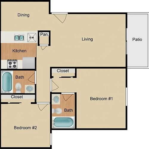 Floor plan Plan A