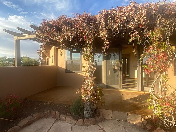 South facing courtyard