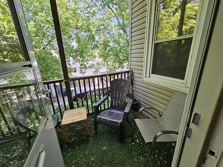 Shared outdoor patio