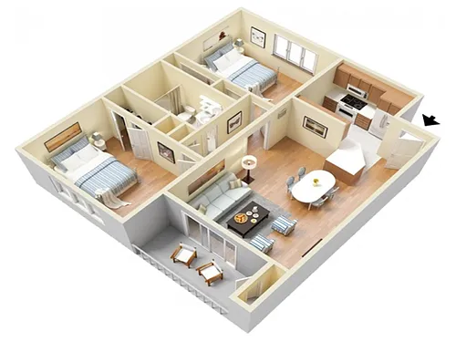 Floor plan Sycamore