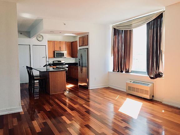 Gleaming hardwood floors 