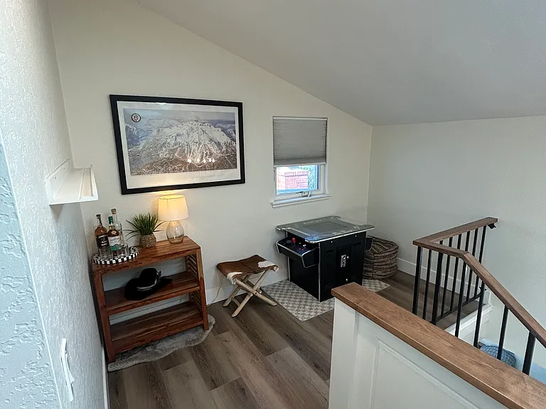 Open "nook" perfect for a separate workspace
