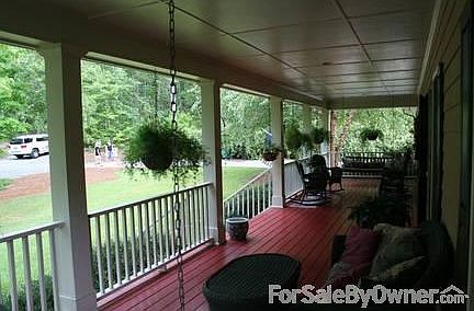 Front Porch
						:
						Enjoy your downtime by relaxing on this fantastic front porch!